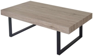 MCW Couchtisch Genk H576, Geräumige Tischplatte, Furniert mit Struktur