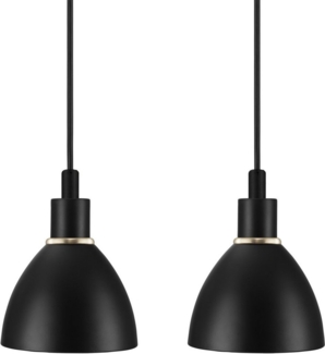 Nordlux Moderne Pendelleuchten Ray, Schwarz, Metall, 63233003