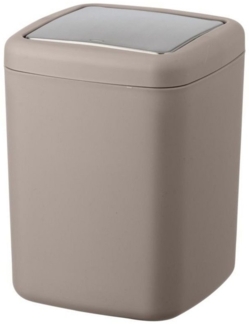 Mülleimer für Badezimmer BARCELONA, braun, WENKO