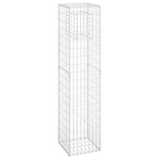 vidaXL Gabionensäule 40x40x180 cm Eisen 151264