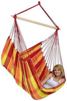 AMAZONAS AZ-2030220 Hängemattenstuhl Ohne Standfuß Indoor/Outdoor Mehrfarbig Baumwolle Polyester 150 kg