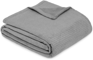 Wohndecke Wohndecke Cordoba, IBENA, Mit trendiger Cord-Struktur, made in Germany