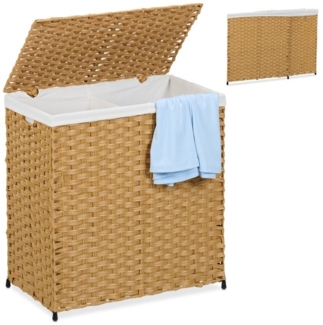 Wäschekorb Rattan-Optik 110 L 10050561_93