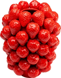 Kare Design Tischvase Vase Strawberries