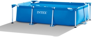 Intex 'Frame Swimming Pool Set Serie Family I', blau, 220 x 150 x 60 cm, rechteckig
