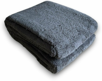 Wohndecke Teddy » Fleece Decke » XL Kuscheldecke 150x200 cm » weiche Couchdecke - Anthrazit