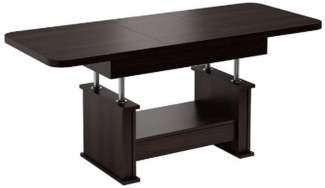 designimpex Couchtisch Design Couchtisch DA-555 Schublade höhenverstellbar ausziehbar Tisch