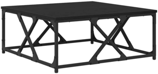 vidaXL Couchtisch Schwarz Eichen-Optik 70 x 70 x 30 cm Holzwerkstoff 882774