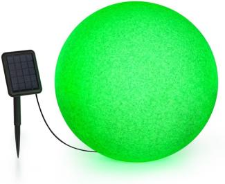 Shinestone Solar 50 Kugelleuchte Solarpanel Ø50cm RGB-LED IP68 Akku Grün