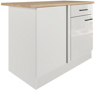 Flex-Well Eckunterschrank Lund (B x H x T) 110 x 85 x 60 cm, individuell kombinierbar