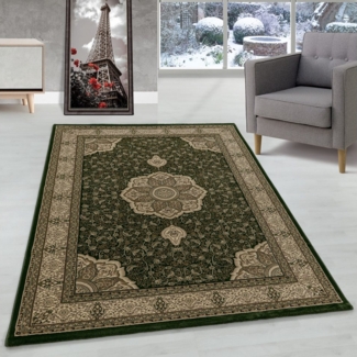 Carpettex Orientteppich Orientalisch Design, Läufer, Höhe: 9 mm, Orient Teppich Wohnzimmer Orientalisch Design Kurzflor Pflegeleicht