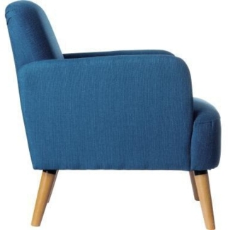 Paperflow Sessel Brooks Retro-Look blau