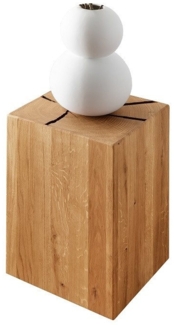 Blumensäule 30x46cm 'Danzig II' Wildeiche massiv