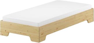 Funktionsbett Bettrahmen 100x200 Pensionsbett, Gästebett V-60. 56-10