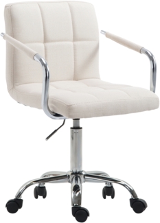 CLP 'Lucy V2' Bürostuhl, Stoff creme, max. 115 kg