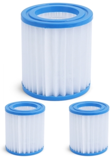 3x Pool Filterkartusche Ersatzfilter Filterpatrone 9cm für Bestway Intex