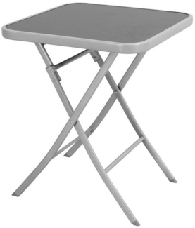 TrendLine Glastisch Terni 60 x 60 x 71 cm Klapptisch Beistelltisch