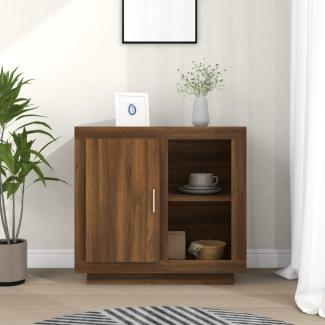 Sideboard Braun Eiche 80x40x75 cm