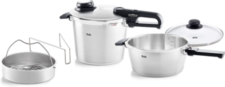 Fissler Vitavit® Premium Schnellkochtopf-Set 2-tlg. 22 cm / 6,0 + 2,5 Liter