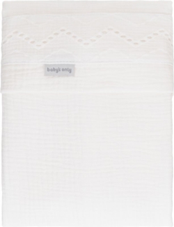 Babys Only Calm Broderie Wiegenlaken - 80 x 100 cm