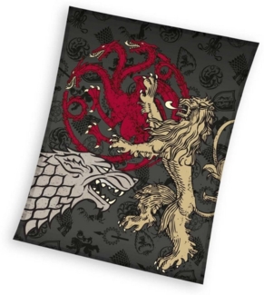 Game of Thrones Korallen Fleecedecke - 150x200 cm