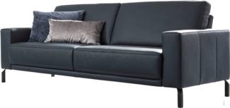 Places of Style 2,5-Sitzer Apiro, auch mit motorischem Sitzvorzug, in 3 Breiten, Dickleder, Federkern