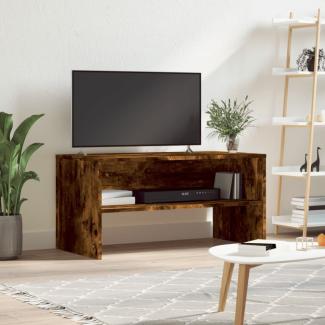 vidaXL TV-Schrank Räuchereiche 80x40x40 cm Holzwerkstoff 815234