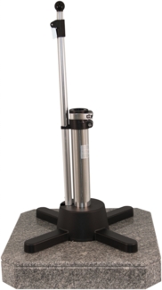 Liro Schirmständer Mini Plus 50 K mit Schnellspannung Granit 51x51 cm grau G50K-51-05