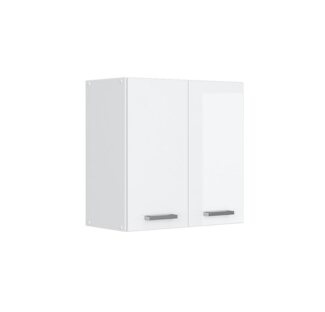 Vicco Küchenschrank Hängeschrank Unterschrank Küchenschränke Küchenunterschrank Arbeitsplatte, Möbel verfügbar in anthrazit und weiß (weiß ohne Arbeitsplatte, Hängeschrank 60 cm)