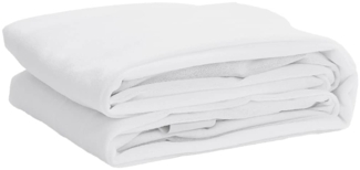 vidaXL Matratzenschoner Weiß 200x220 cm Wasserdicht 4100181