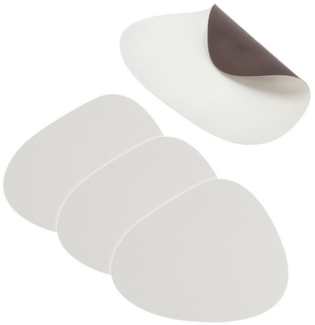 HTI-Living Platzset Tischset 4-teilig Braun/Creme, (Set, 4 Platzdecken), Platzset Platzdecke