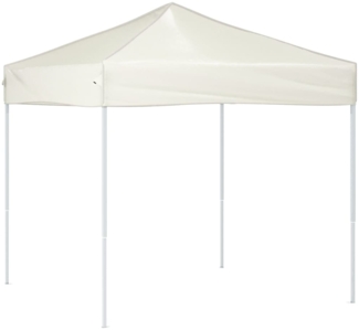 vidaXL Partyzelt Faltbar Creme 2x2 m 93494