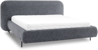 Eltap Bett Pointt (Breona 40)140x200 Metallrahmen, Gaslift, Box , Blau, 229 x 105 x 244 cm