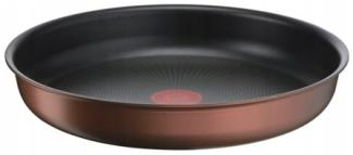 TEFAL L7600653 Ingenio Eco Respect Bratpfanne Backen Durchmesser 28 cm Geeignet für Induktionskochfeld Abnehmbarer Griff Kupfer