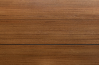 KETTLER Tischplatte, HPL, wetterfest, kratzfest, bruchfest & temperaturbeständig, Teak-Optik, 95x95 cm