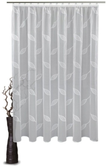 VHG Gardine nach Maß Cindy, Kräuselband (1 St), transparent, Jacquard-Wirkware, Store