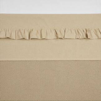 Meyco Babylaken - Ruffle - Sand Braun sand