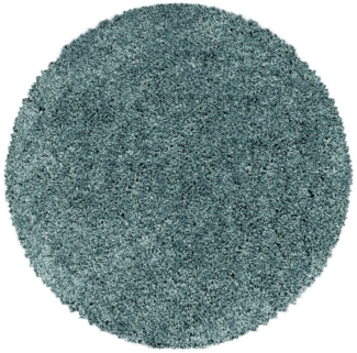 Teppium Teppich Unicolor - Einfarbig, Rechteckig, Höhe: 30 mm, Einfarbig Shaggy Teppich Wohnzimmer Langflor versch. farben und größen