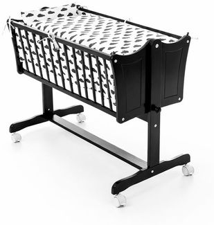 5-teiliges Wiegenset Wolken, aus Baumwolle