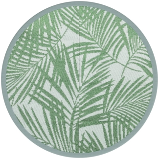 vidaXL Outdoor-Teppich ARAKIL Grün Ø120 cm PP 368510