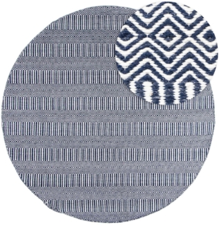 Morgenland In- & Outdoor Teppich - Heaven - rund - 200x200 - Blau