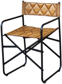 Leder Regiestuhl Riccardo Cognac