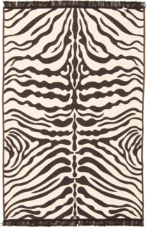 Morgenland Kelim Teppich - Trendy - Munita - rechteckig - 180x120 - Schwarz