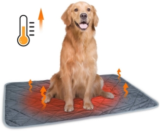 nobleza Hundematte Selbstheizende Decke für Katzen & Hunde, Haustiere Wärmematte