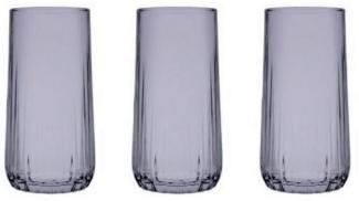 Pasabahce 420695 Nova Trinkglas Su Bardagi 3-teilig 360ML Grau Cocktailgläser Saftglas