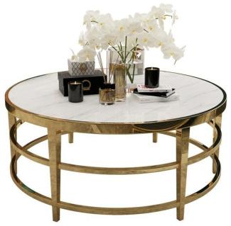 Luxus Wohnzimmer Couchtisch Edelstahl Hochglanz Tische Design Möbel