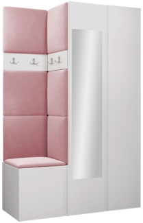 Garderoben-Set Monati XXVI (Farbe: Weiß, Manila 09)