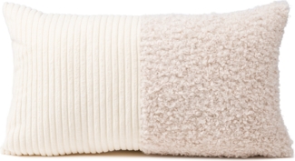 Kissen ANORA weiss (BHT 50x8x30 cm)