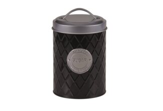 Michelino Zuckerdose Zuckerdose Vorratsdose, Metall, (Stück, 1-tlg, 1 Dose mit Deckel), Lebensmitteldose