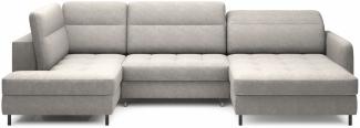 ELTAP 'Berrto' Ecksofa,, Beige / Grau, 300x130, Links